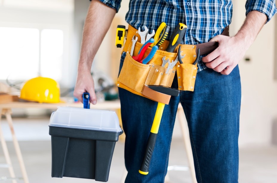 male maintenance personnel